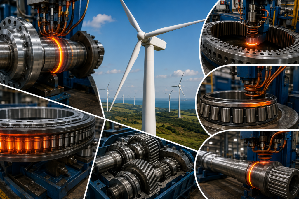 Wind turbine assembly and manufacturing process