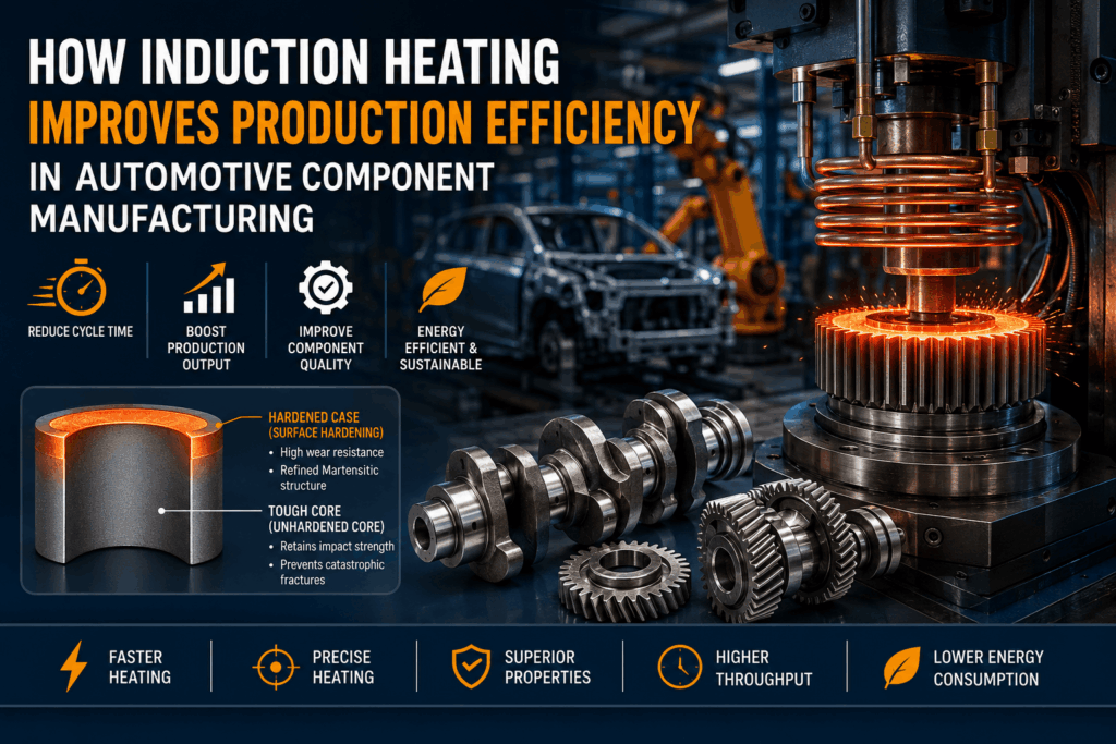 Automotive induction heating process